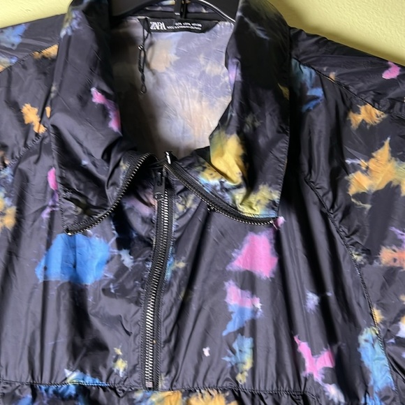 Zara Multicolor tie-dye Women's Jacket - Picture 4 of 8